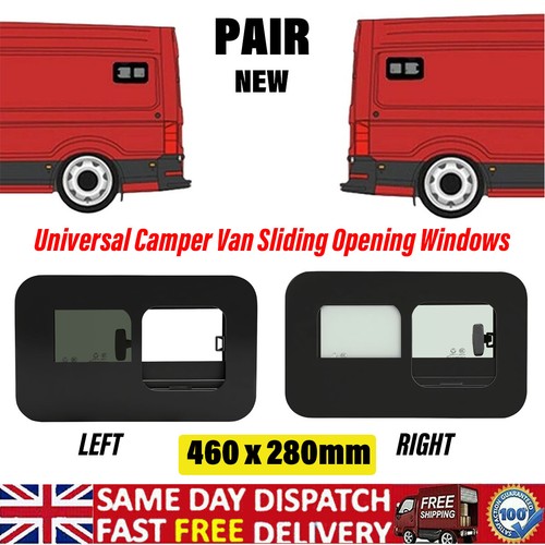 Campervan window horizontal - campervan,