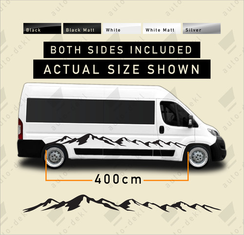 Motorhome vinyl mountains - motorhome,