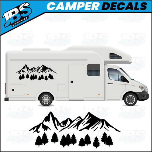 Motorhome camper van mountain - van,