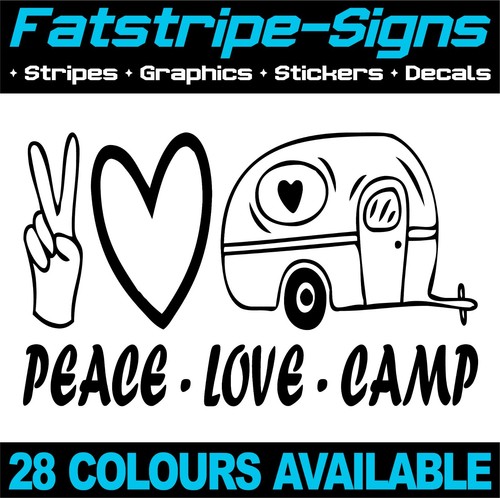 Peace love camp - peace,