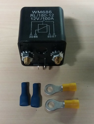 Split charging relay - relay, heavy