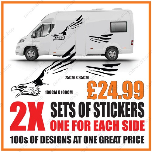 Motorhome graphics caravan - motorhome,