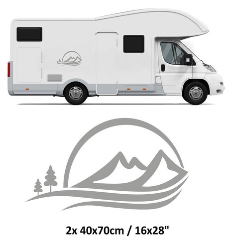 Camper van graphics - (no.825),