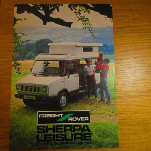 Freight rover sherpa leisure - freight,