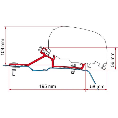 Fiamma kit renault master - renault, h2
