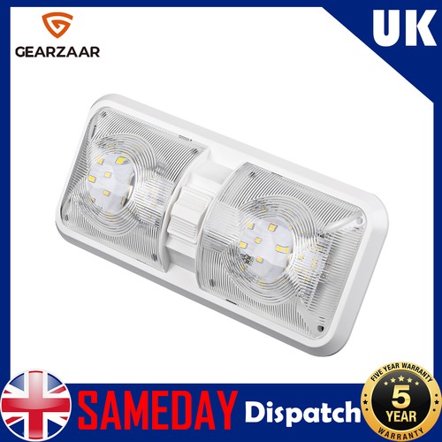 White 6000k van interior light - van,