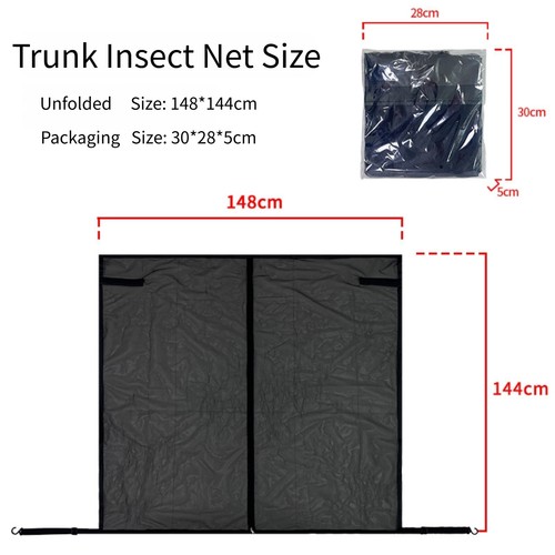Magnetic mesh tailgate screen - magnetic,
